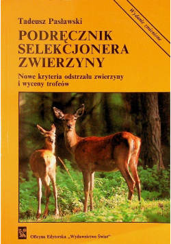 Podręcznik selekcjonera zwierzyny
