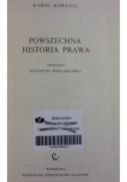 Powszechna historia prawa