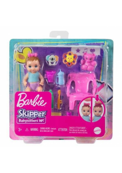 Barbie Lalka dziecko + akcesoria HJY29
