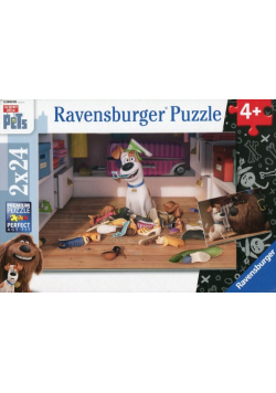 Puzzle Sekretne życie zwierzaków domowych 2x24