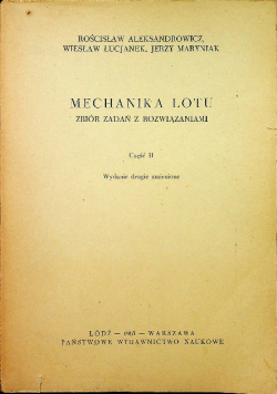 Mechanika lotu