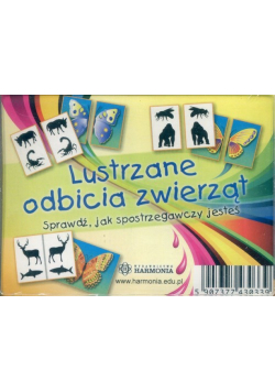 Lustrzane odbicia zwierząt Karty