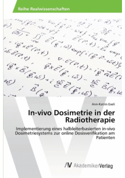 In-vivo Dosimetrie in der Radiotherapie