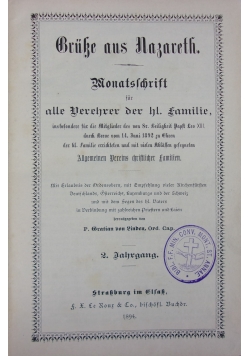 Brucke aus Nazareth, 1894r.