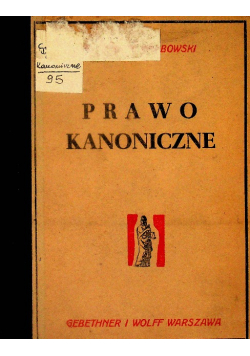 Prawo kanoniczne, 1947r.