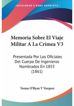 Memoria Sobre El Viaje Militar A La Crimea V3