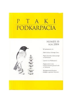 Ptaki podkarpacia NR 10