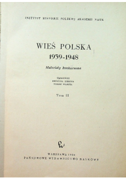 Wieś polska 1939 1948 Tom 4