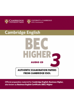 Cambridge BEC Higher 3 Audio CD