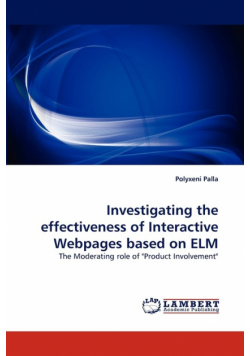 Investigating the effectiveness of Interactive Webpages based on ELM