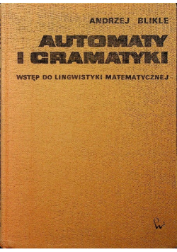Automaty i gramatyki