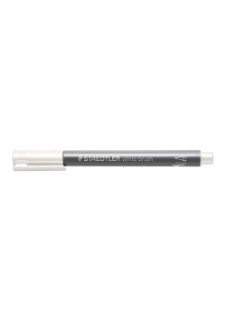 Flamaster pędzelkowy biały (10szt) STAEDTLER