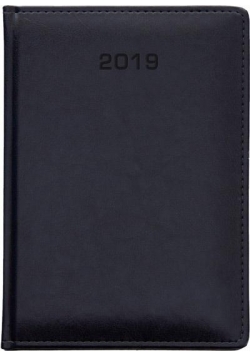 Kalendarz 2019 Dzienny A5 Vivella granat