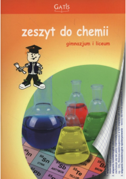 Zeszyt A5 do chemii w kratkę 60 kartek