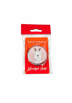 Przypinka LED Lama