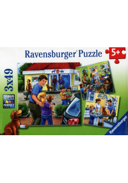 Puzzle Lecznica dla zwierząt 3x49
