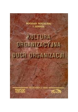 Kultura organizacyjna duch organizacji