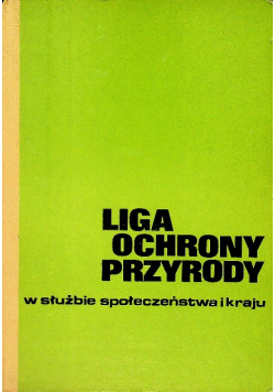 Liga ochrony przyrody