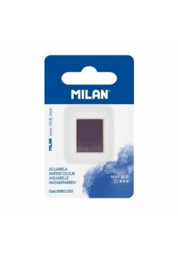 Farba akwarelowa w kostce granatowy MILAN