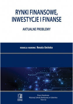 Rynki finansowe inwestycje i finanse