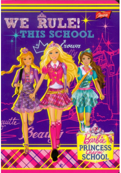 Zeszyt A5 Barbie w kratkę 32 kartki We rule