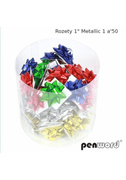 Rozety metallic (50szt)