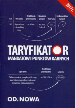 Tarykator mandatów i punktw karnych