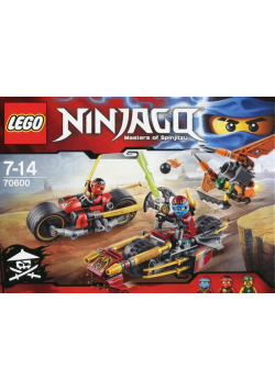 Lego Ninjago Pościg na motocyklu