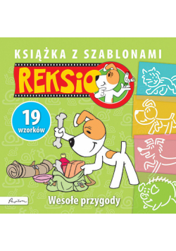 Reksio Wesołe przygody Książka z szablonami