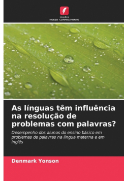 As línguas têm influência na resolução de problemas com palavras?