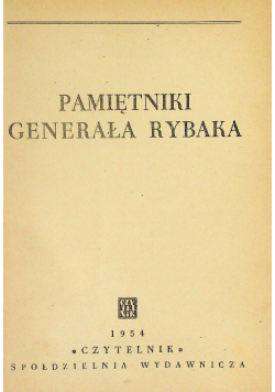 Pamiętniki generała Rybaka