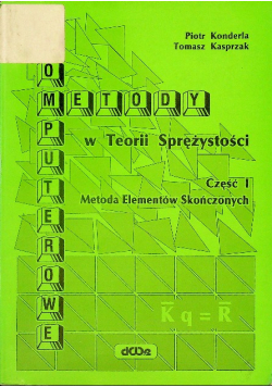 Komputerowe metody w teorii sprężystości
