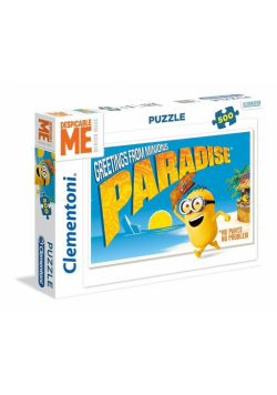 Puzzle Greetings from Minions 500
