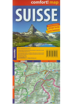 Szwajcaria / Suisse. Mapa drogowa i turystyczna 1:350 000, ExpressMap