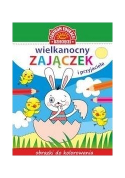 Obrazki do kolorowania Wielkanocny zajączek...