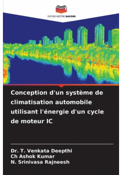 Conception d'un système de climatisation automobile utilisant l'énergie d'un cycle de moteur IC