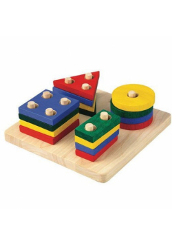 Plansza z figurami geometrycznymi