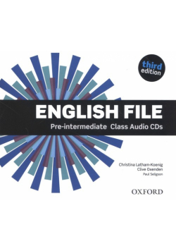 English File Pre-Intermediate Class Audio CD