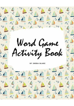Letter and Word Game Activity Book for Children (8x10 Coloring Book / Activity Book)