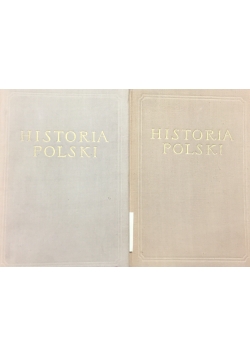 Historia Polski, Tom I-II