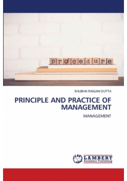 Principle And Practice Of Management