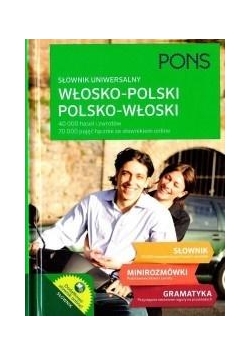 Słownik uniwersalny włosko-polski / pol-wł TW PONS