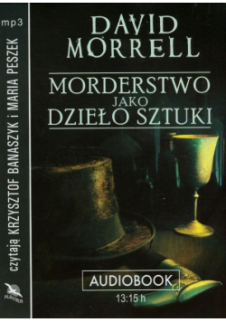 Morderstwo jako dzieło sztuki, Audiobook