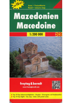 Macedonia mapa 1:200 000