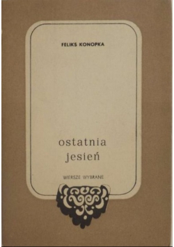 Ostatnia jesień