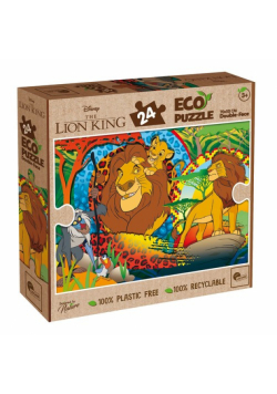 Puzzle 26 dwustronne Eko Król Lew