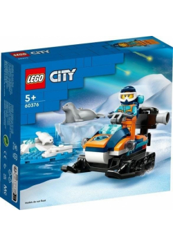Lego CITY 60376 (4szt) Skuter śnieżny badacza...