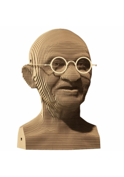 Puzzle 3D kartonowe - Mahatma Gandhi