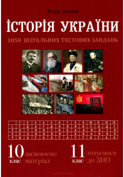 Історія України. Візуальні тестові завдання. 10 клас