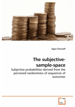 The subjective- sample-space